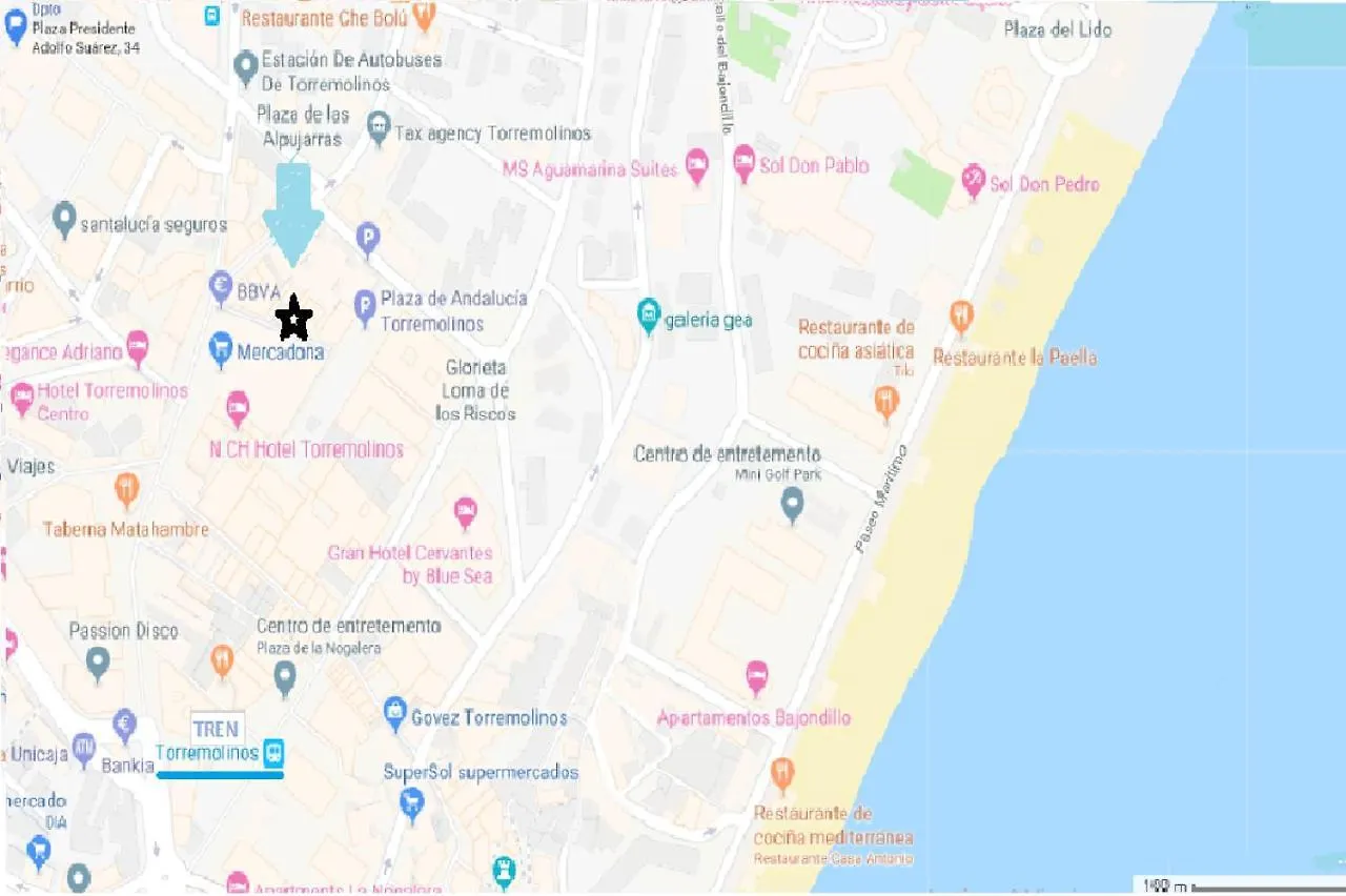 Estudio En Torremolinos, Plaza De Andalucia توريمولينوس